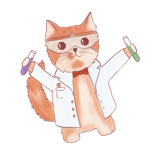 Cats with Jobs Stickers - matte vinyl