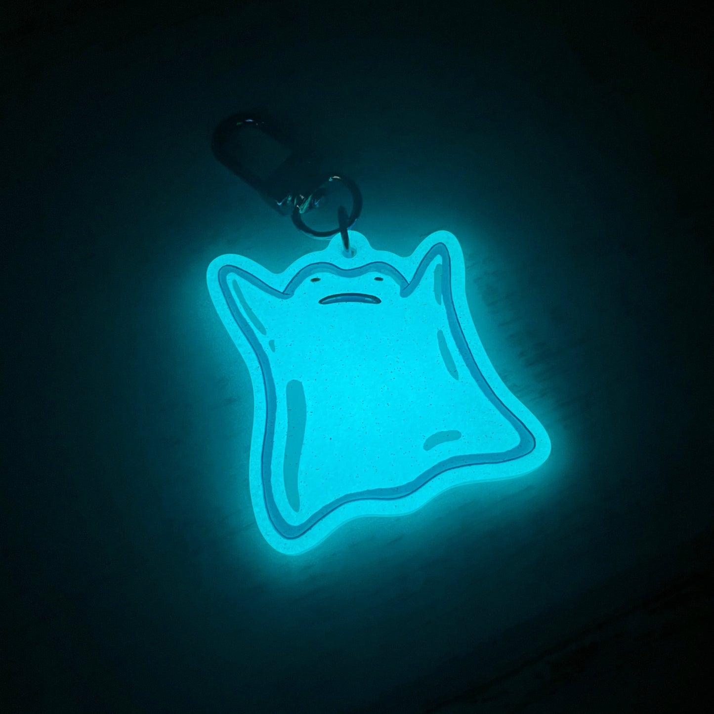 Ditto Keychains - acrylic and epoxy, special effects