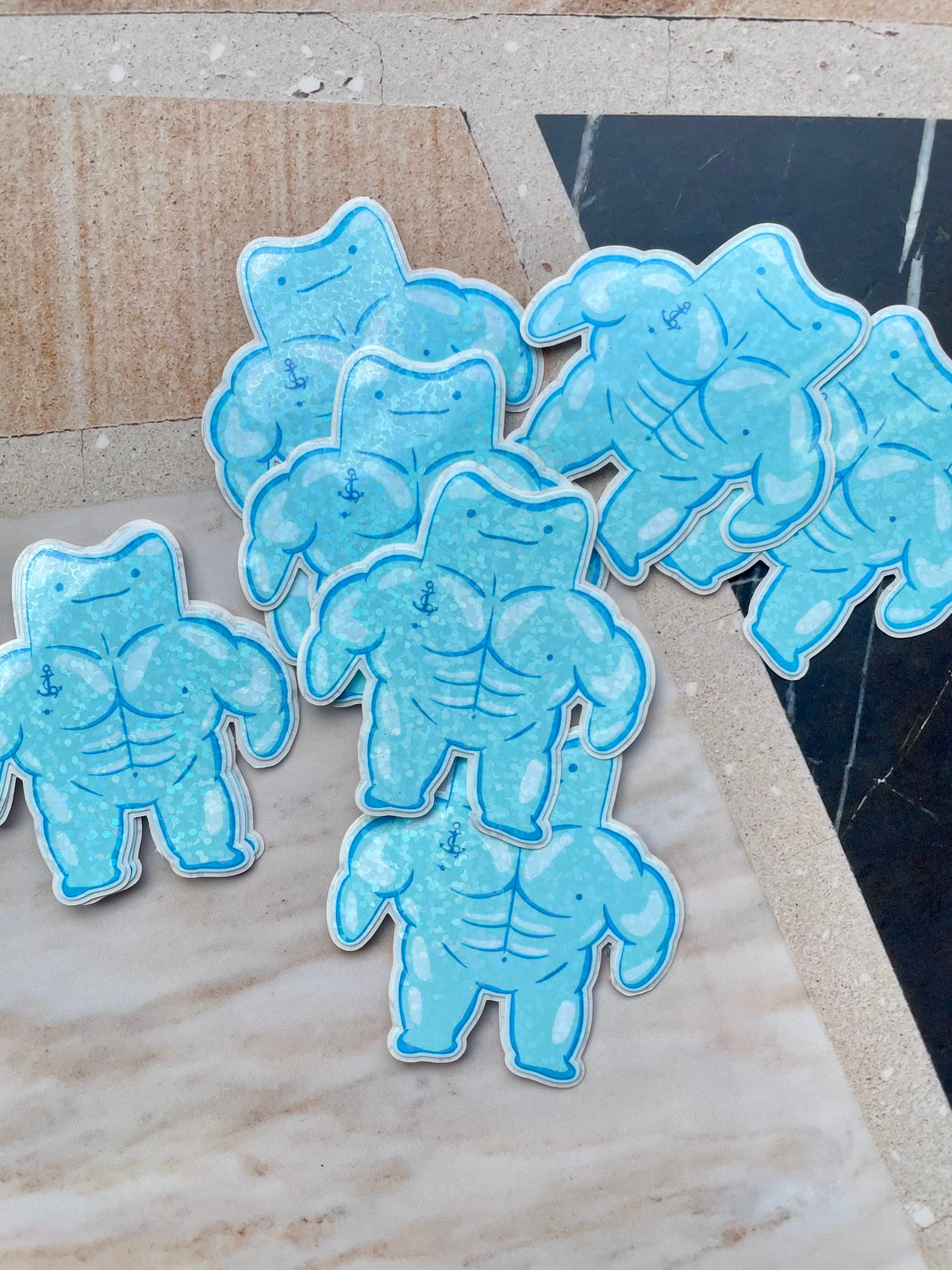 Lil' Dittos Stickers - various finishes
