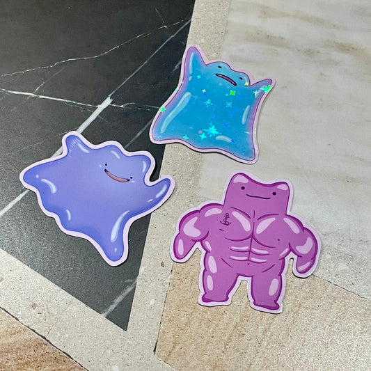 Lil' Dittos Stickers - various finishes