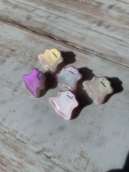 Lil' Ditto Pins - handmade polymer clay